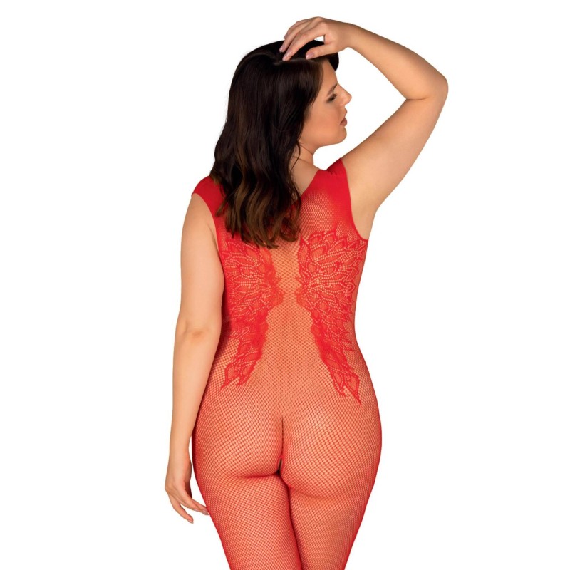 Bodystocking otwarte w kroku obsessive n112 xl/xxl